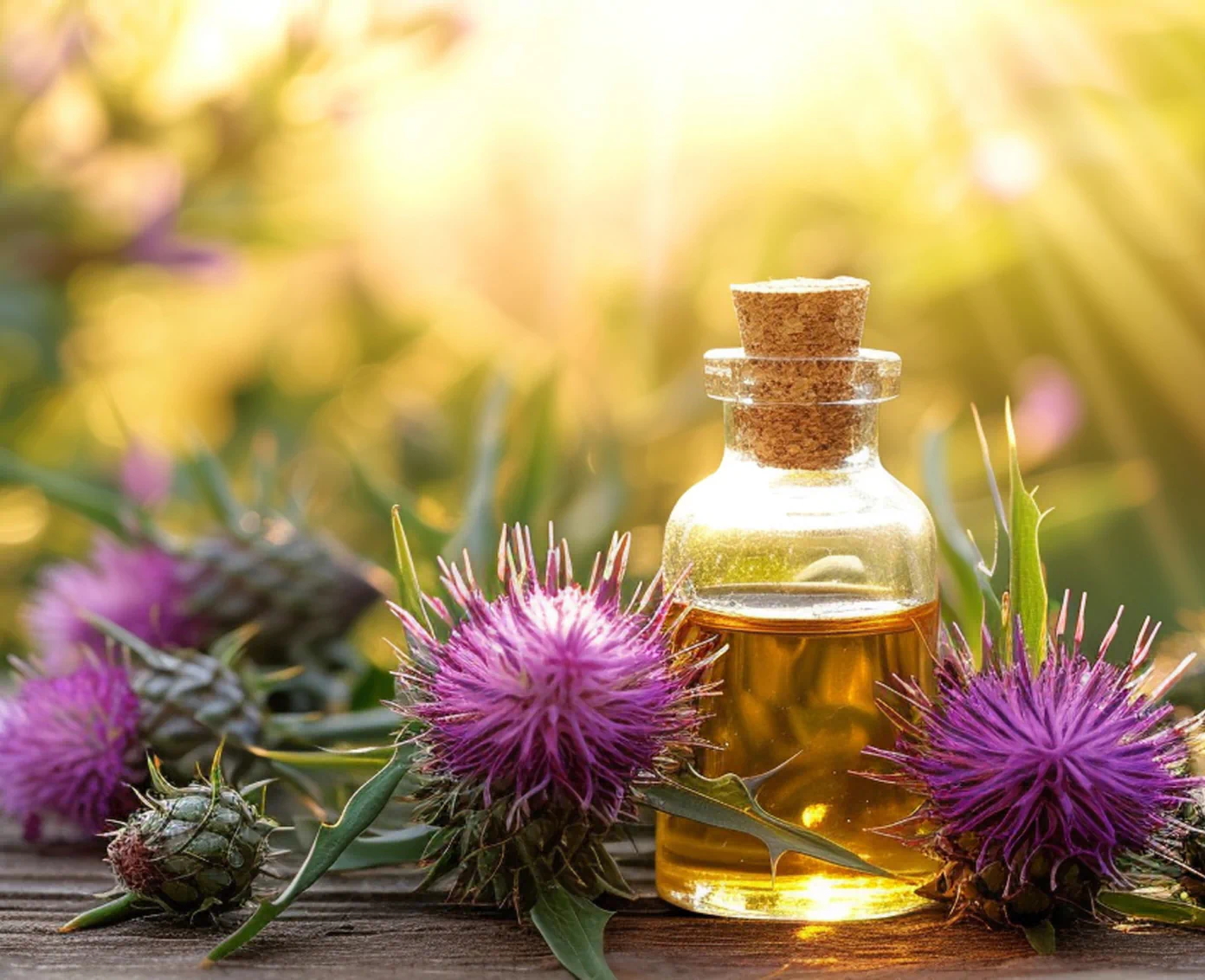 Milk Thistle plant
