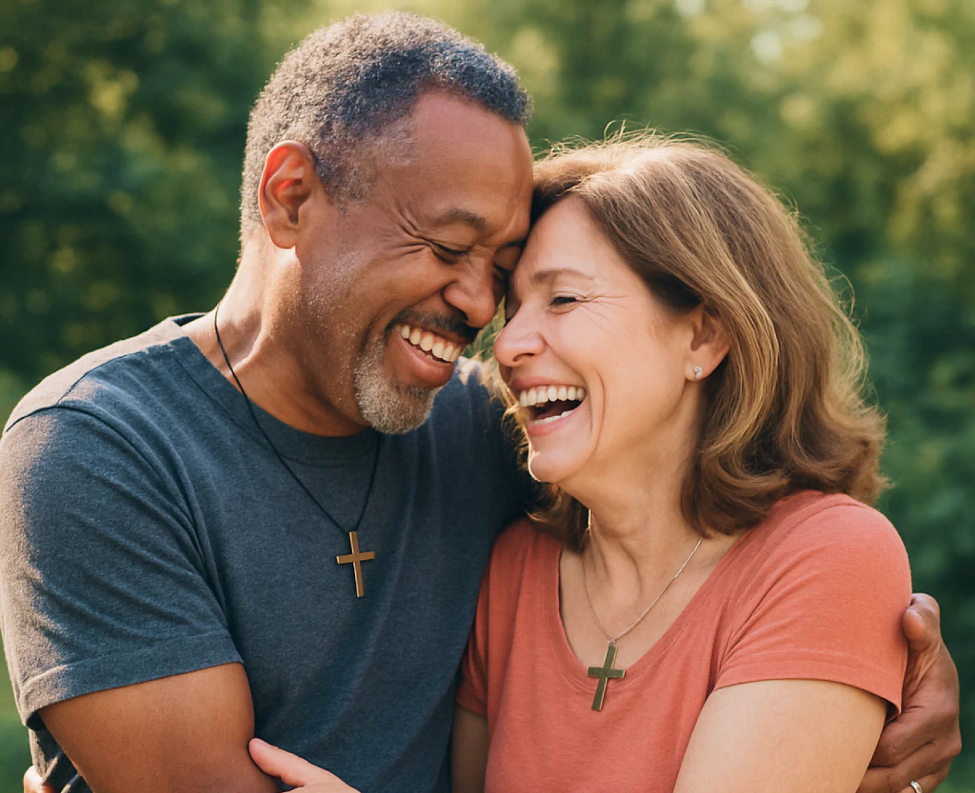 Happy couple